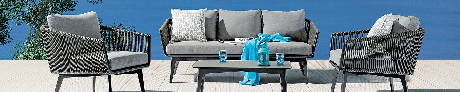 Outdoor furniture from the collection: Diva