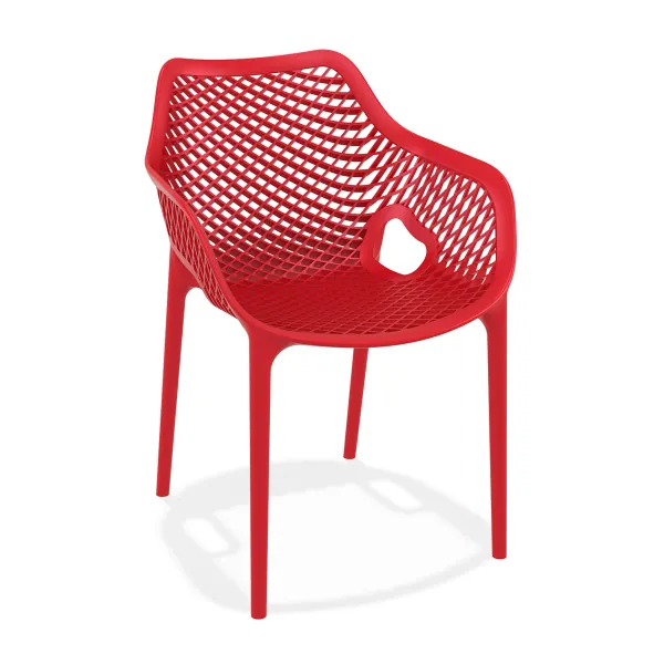 Sky armchair red (Chairs and armchairs)