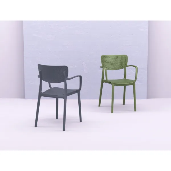 Loft armchair green (Chairs and armchairs)
