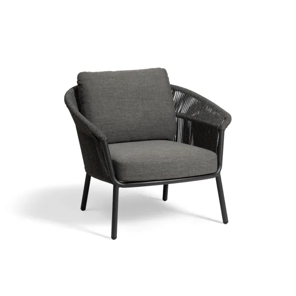 Lake Lounge Armchair anthracite/anthracite