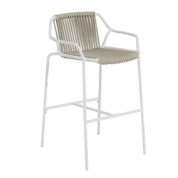 Easy barstool white / beige (Bar stools)