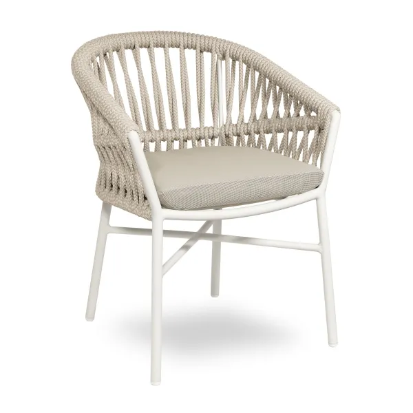 Method armchair white/beige (Chairs and armchairs)