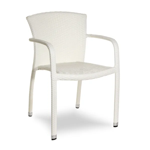 Monaco armchair white