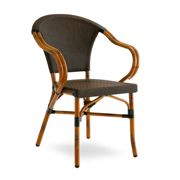 Siena DL armchair brown-black (Chairs and armchairs)