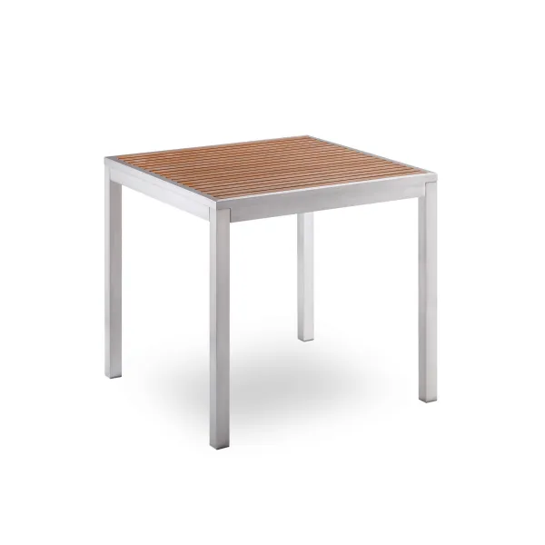 Bavaria table 80x80 teak color (Tables and coffee tables)