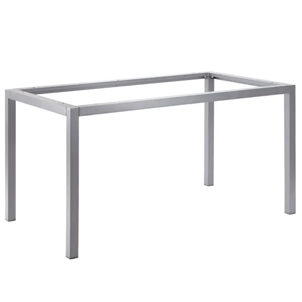 MDT 139X80 base silver (Table bases)
