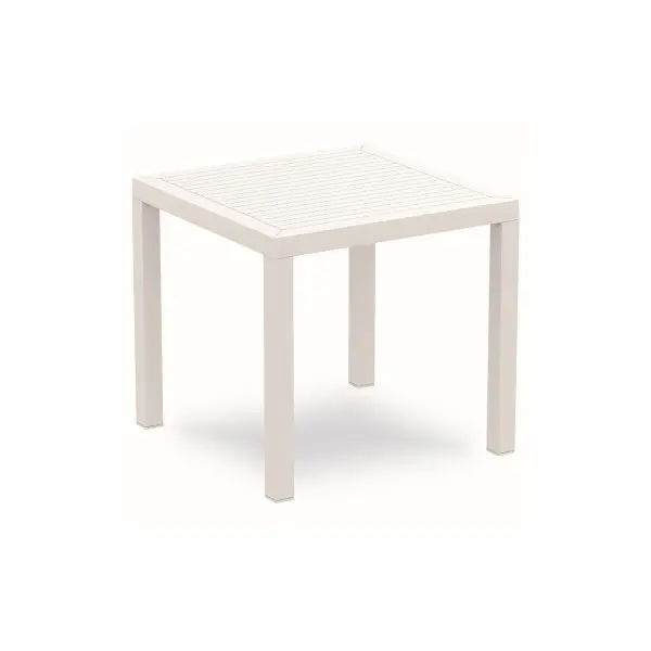 Ares table 80x80 white (Outlet)