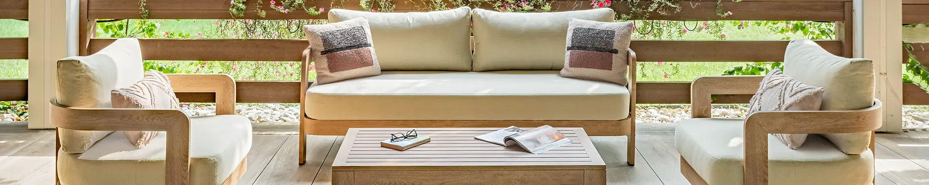 Outdoor furniture from the collection: Kos