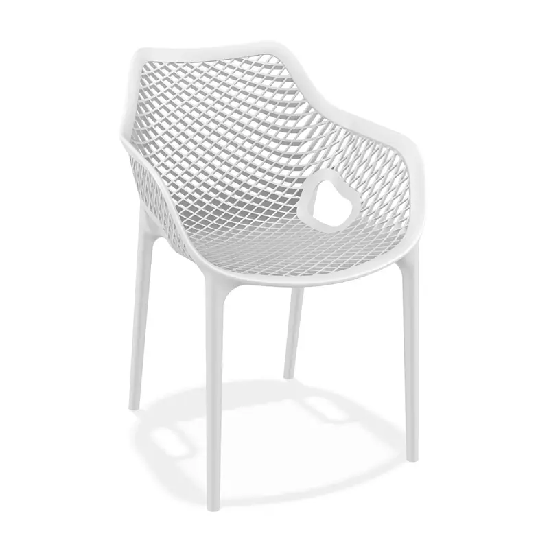 Sky armchair white