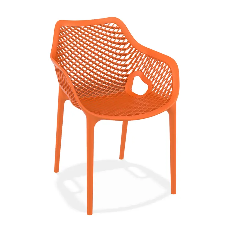 Sky armchair orange