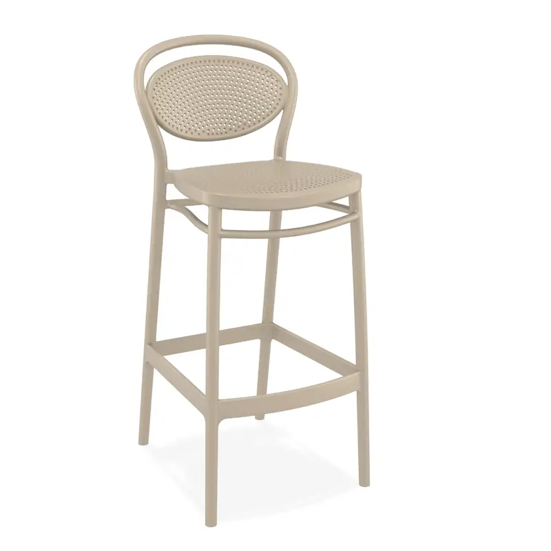 Marcel barstool taupe