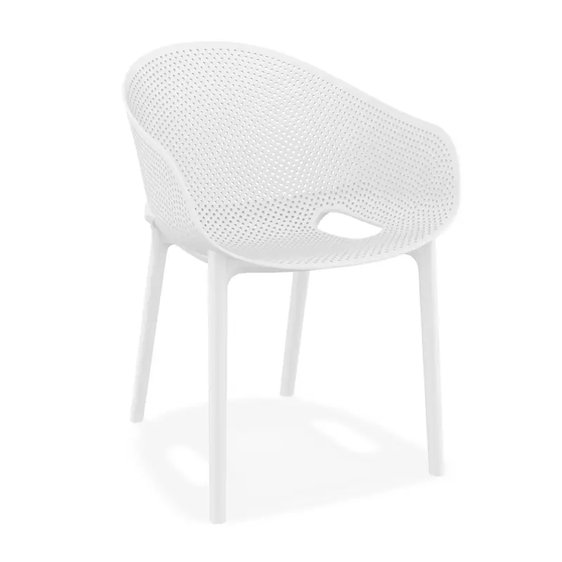 Sunny Armchair White