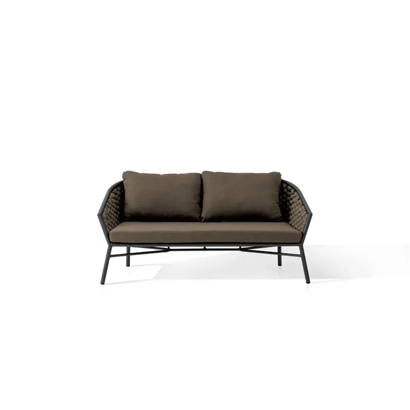 Dub 2 seater Sofa anthracite/taupe (Lounge sets)