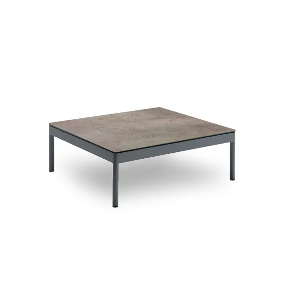 Bergen HPL coffee table anthracite/fossil