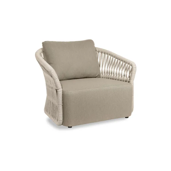 Method Lounge Armchair white/beige