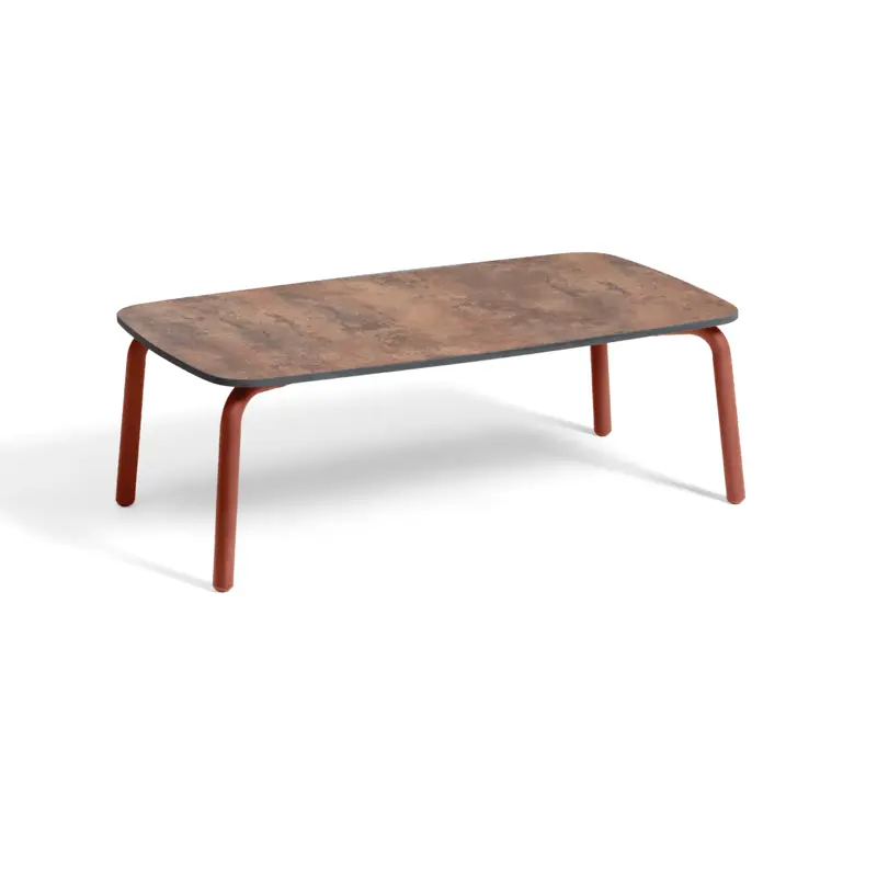 Leaf Big Coffee table terracotta/mongolia