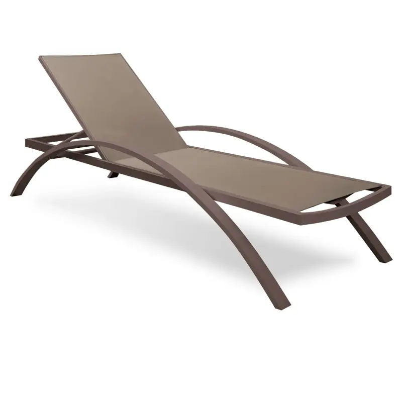 Oliver Sunlounger taupe