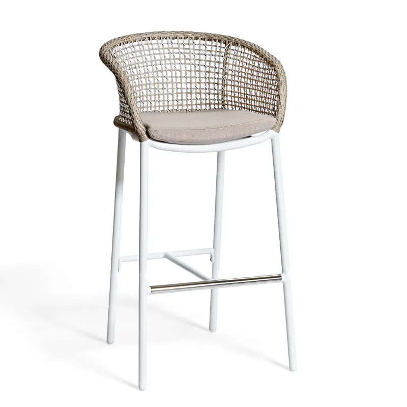 Sgabello bar: Sgabello Nest bianco