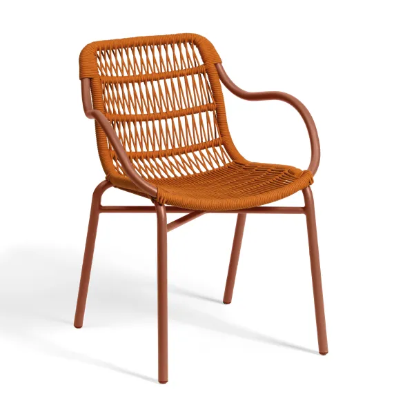 Leaf Armchair terracotta (Chairs and armchairs)