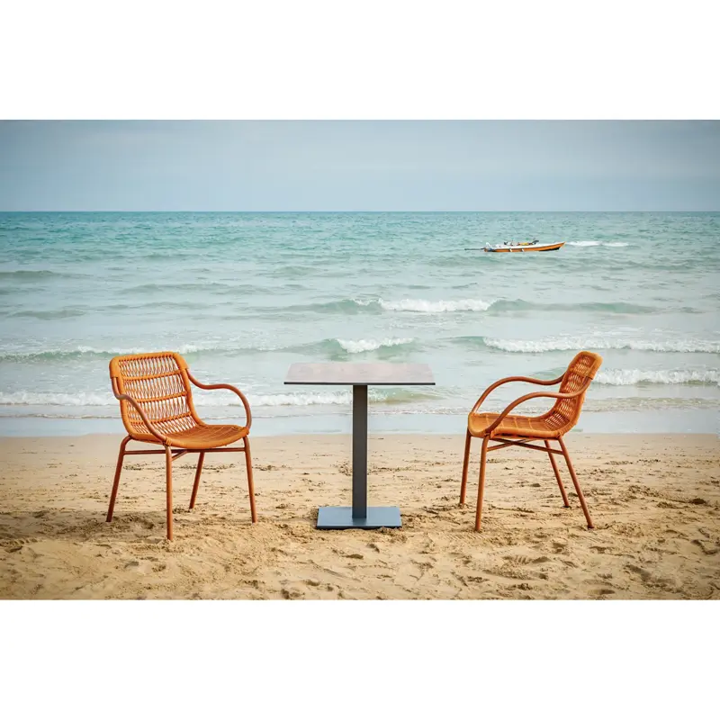 Leaf Armchair terracotta (Chairs and armchairs)