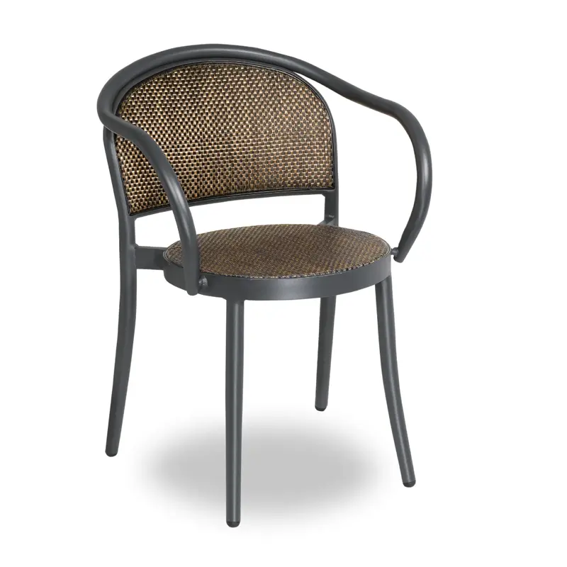 Savoy armchair antik gold / anthracite (Chairs and armchairs)