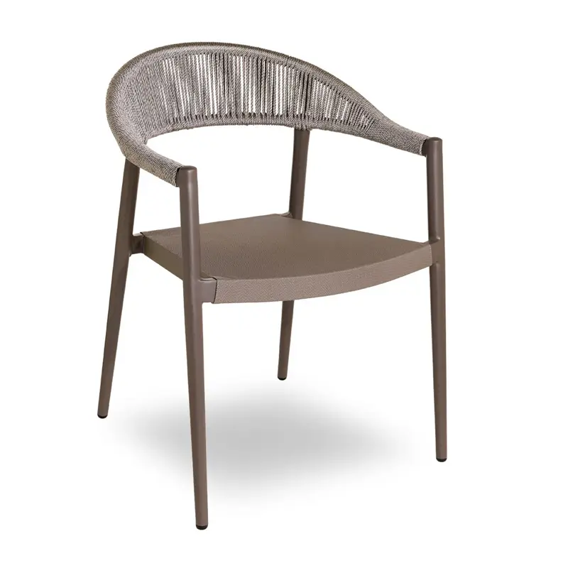 Outdoor furniture: Praga armchair taupe