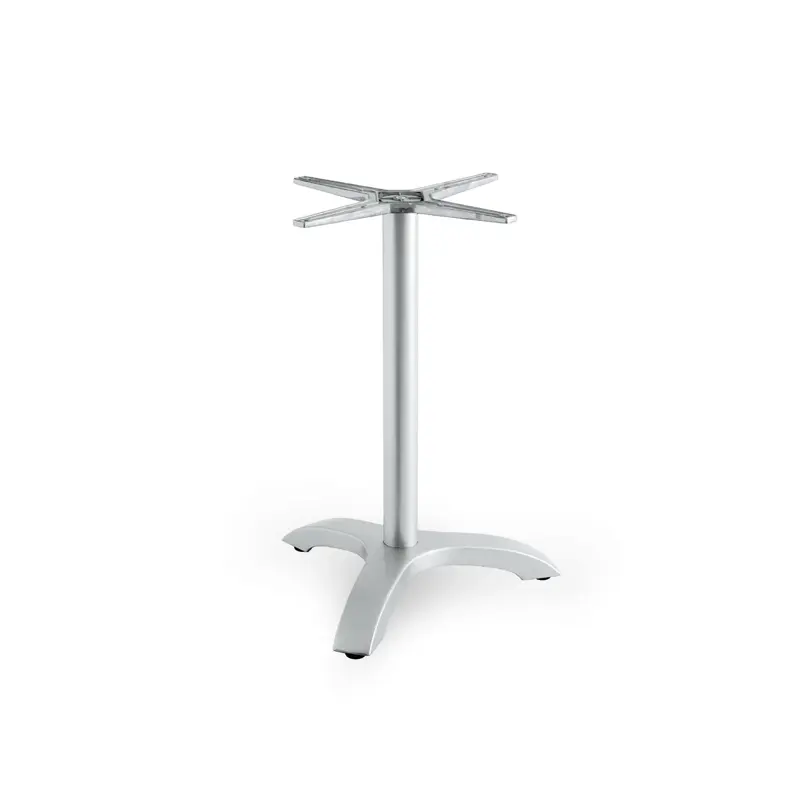 Capri 3 base silver (Table bases)