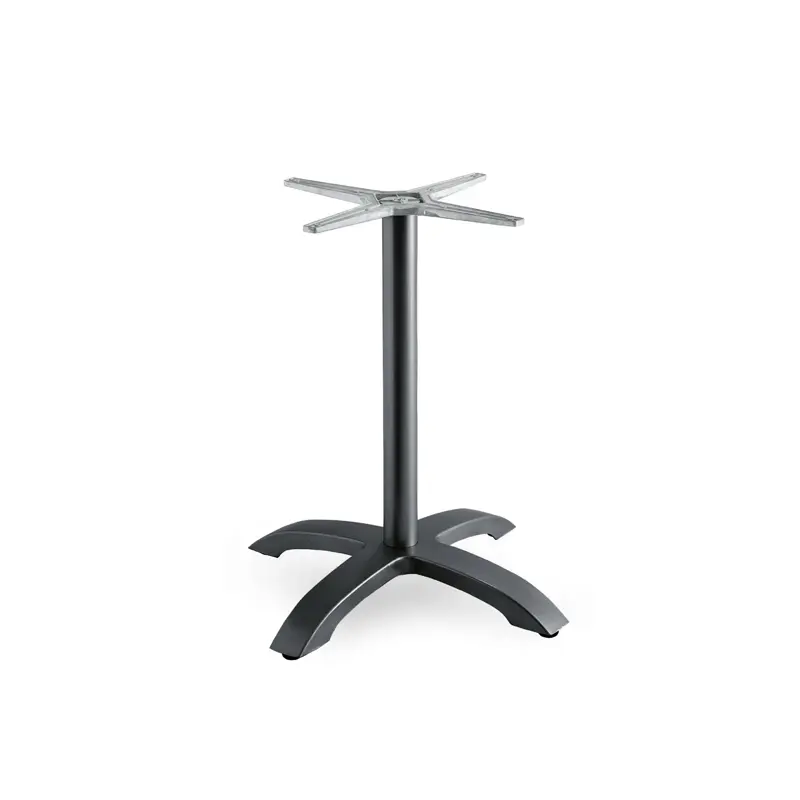 Capri 4 base anthracite (Table bases)