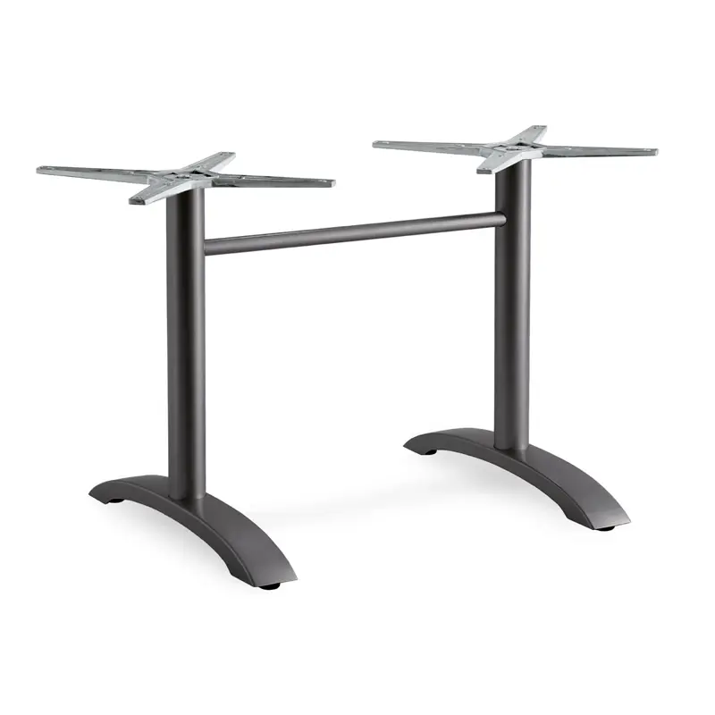 Capri 2+2 base anthracite (Table bases)