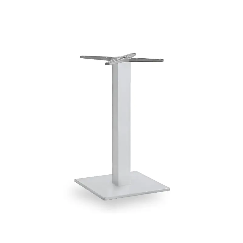 Lugano cm. 40x40 base alu (Table bases)