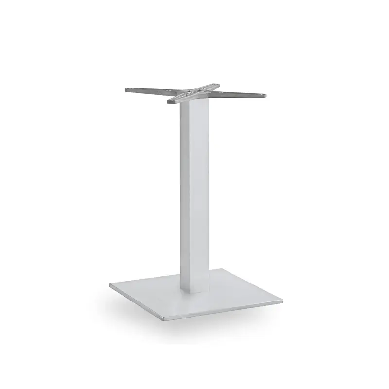 Lugano cm. 47x47 base  alu (Table bases)