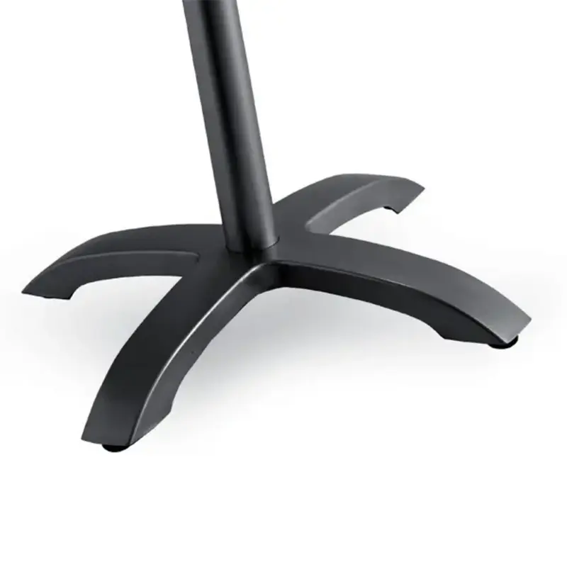 Capri 4 base anthracite (Table bases)