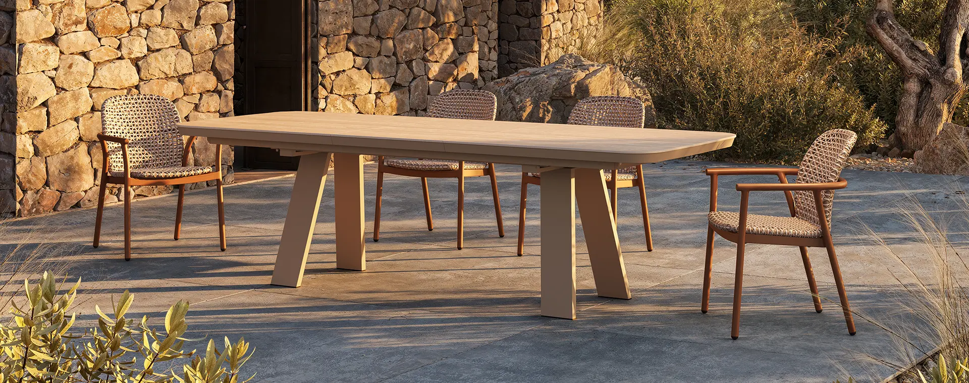 Tavolo Milos : tavolo per esterno